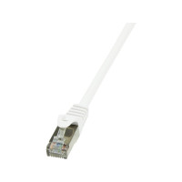 Produktbild för LogiLink EconLine - patch-kabel - 7.5 m - vit