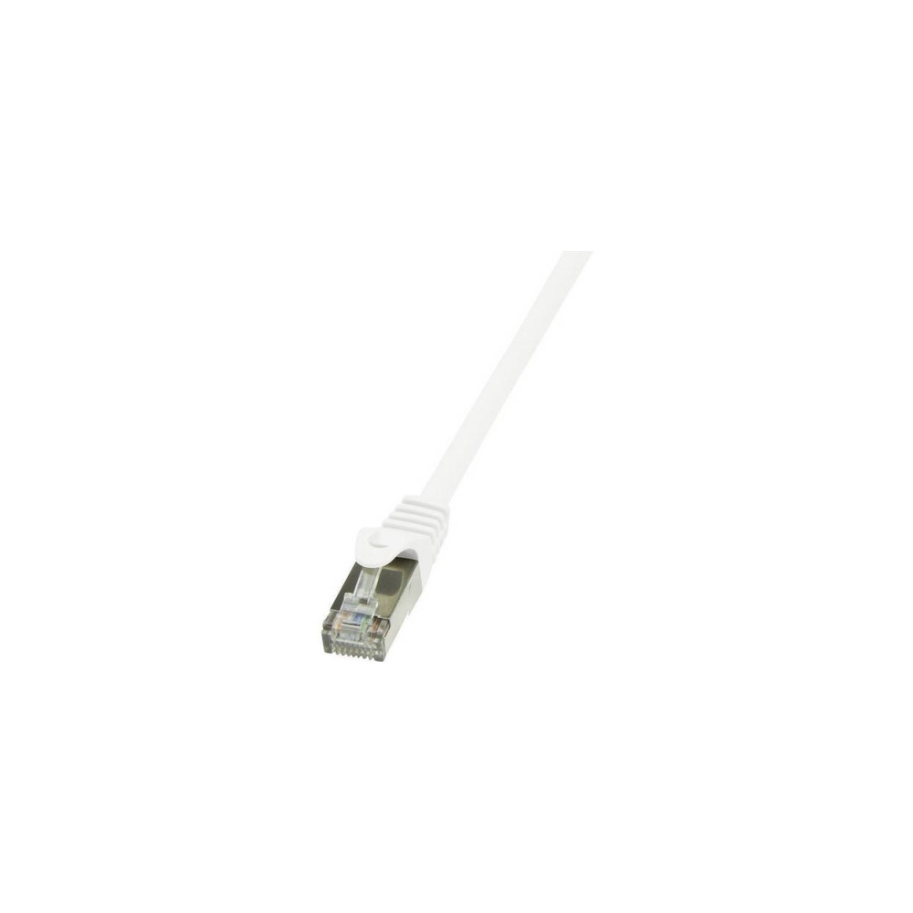 Produktbild för LogiLink EconLine - patch-kabel - 7.5 m - vit