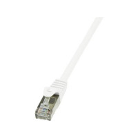 Produktbild för LogiLink EconLine - patch-kabel - 7.5 m - vit