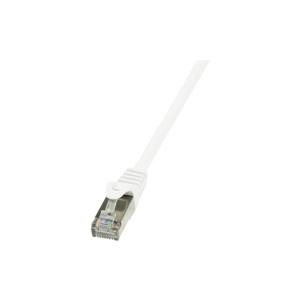 Produktbild för LogiLink EconLine - patch-kabel - 7.5 m - vit