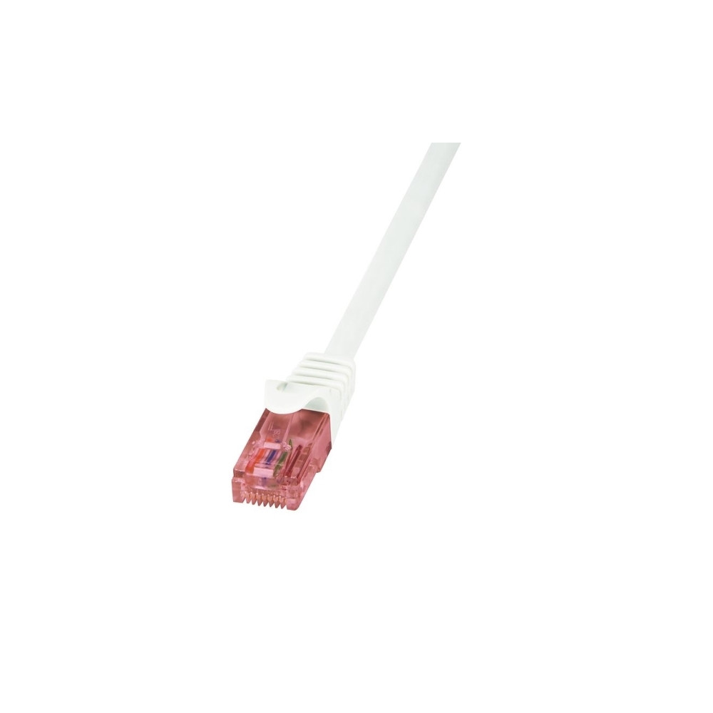 Produktbild för LogiLink PrimeLine - patch-kabel - 30 m - vit
