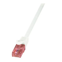 Produktbild för LogiLink PrimeLine - patch-kabel - 30 m - vit