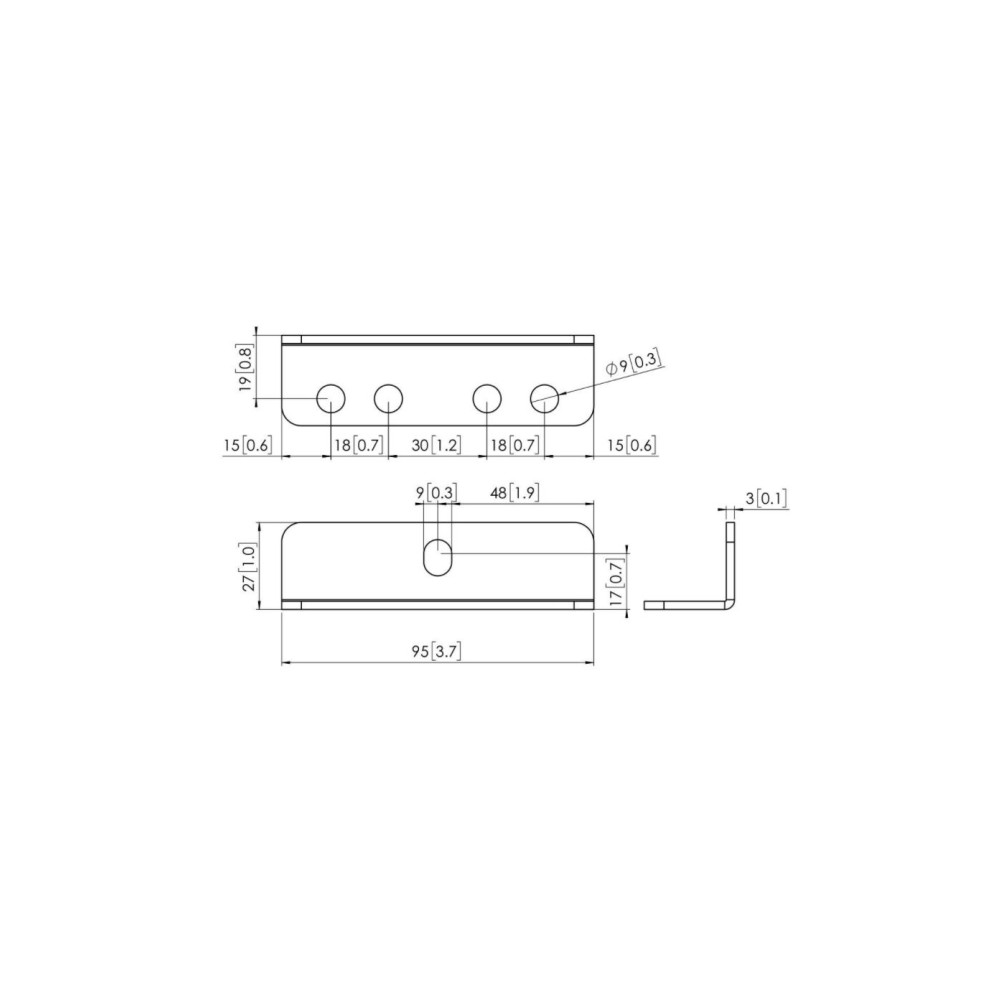 Produktbild för Vogel's Connect-It PFA 9126 PFB 34XX monteringssats - för LCD-display - svart