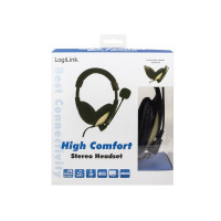 Produktbild för LogiLink Stereo Headset with High Comfort - headset