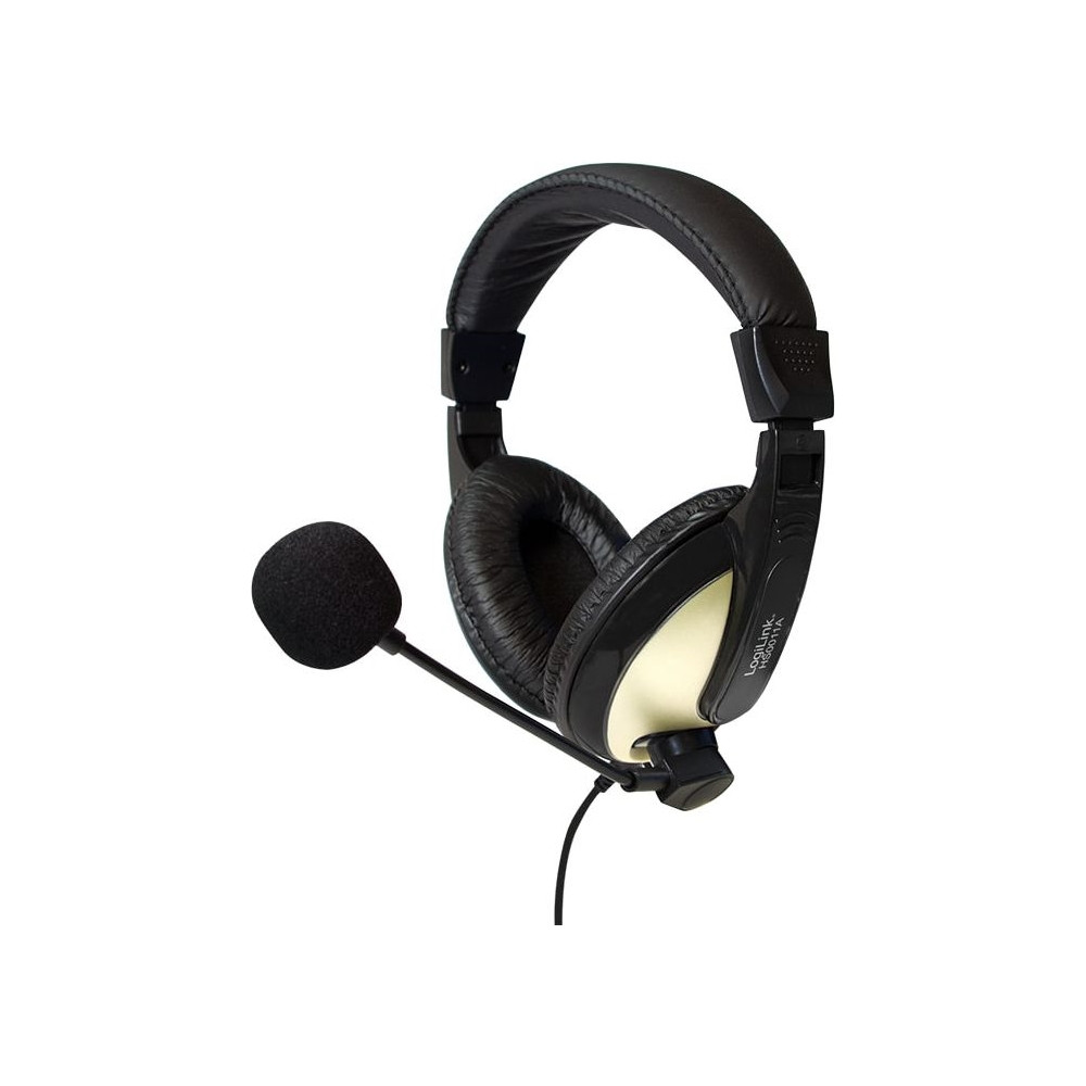 Produktbild för LogiLink Stereo Headset with High Comfort - headset