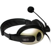 Produktbild för LogiLink Stereo Headset with High Comfort - headset