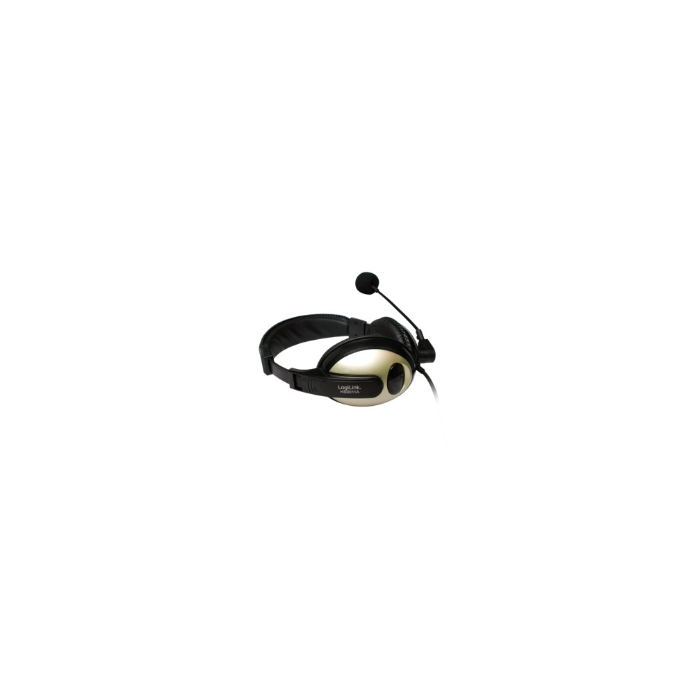 Produktbild för LogiLink Stereo Headset with High Comfort - headset