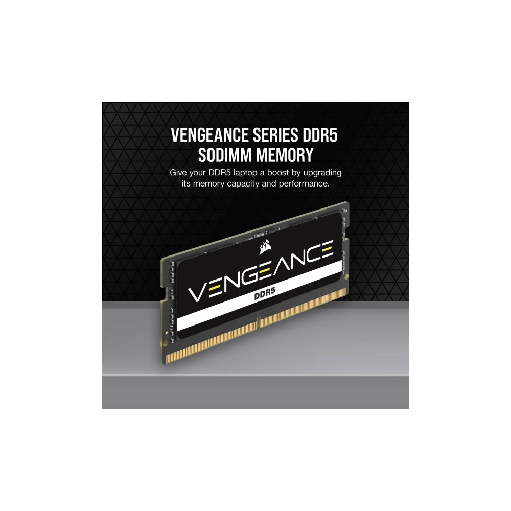 Produktbild för CORSAIR Vengeance - DDR5 - sats - 48 GB: 2 x 24 GB - SO DIMM 262-pin - 2400 MHz / PC5-38400