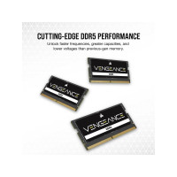 Produktbild för CORSAIR Vengeance - DDR5 - sats - 48 GB: 2 x 24 GB - SO DIMM 262-pin - 2400 MHz / PC5-38400