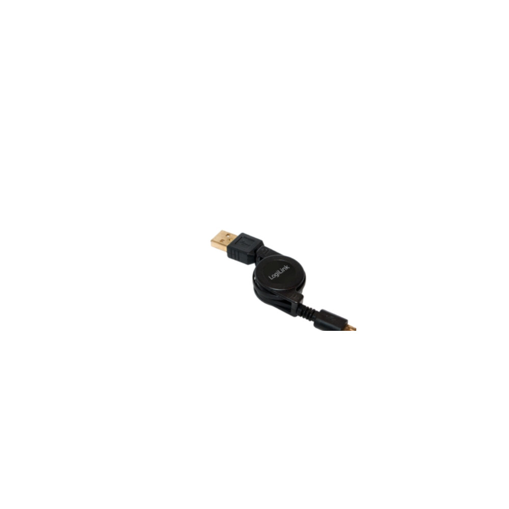 Produktbild för LogiLink - USB-kabel - USB till mikro-USB typ B - 75 cm