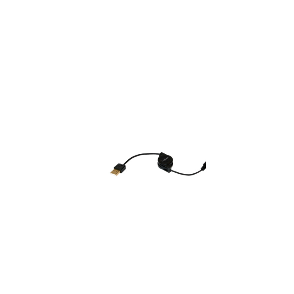 Produktbild för LogiLink - USB-kabel - USB till mikro-USB typ B - 75 cm
