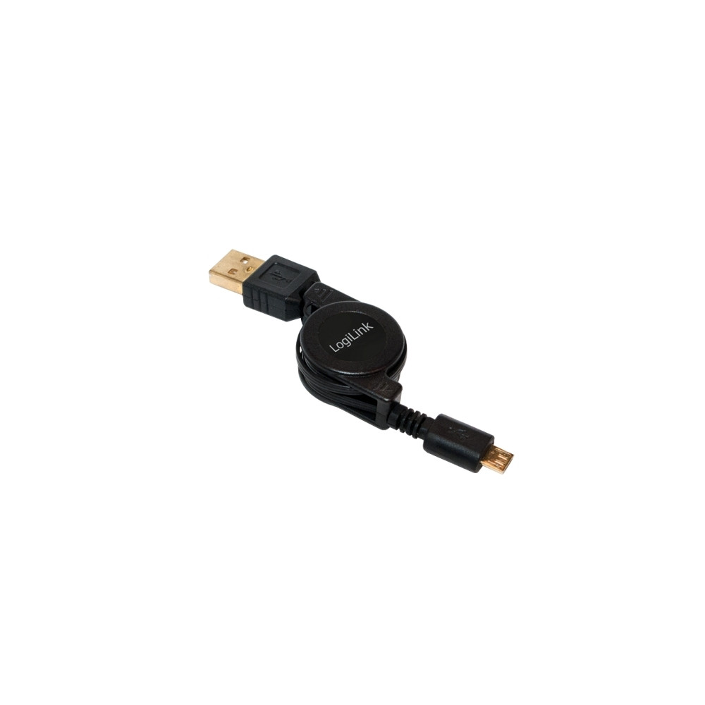 Produktbild för LogiLink - USB-kabel - USB till mikro-USB typ B - 75 cm