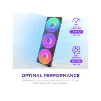 Produktbild för NZXT F Series F420 RGB Core - fläktenhet med enkel ram