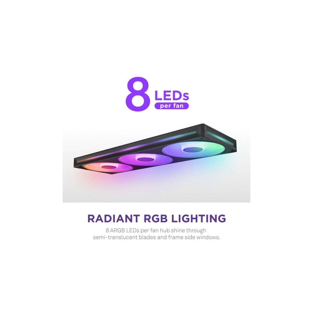 Produktbild för NZXT F Series F420 RGB Core - fläktenhet med enkel ram