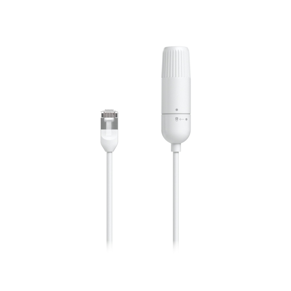 Produktbild för Ubiquiti UniFi nätverksförlängningskabel - 15 cm - vit