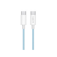 Produktbild för LogiLink CU0349, 0,5 m, USB C, USB C, USB 2.0, 0,48 Gbit/sek...