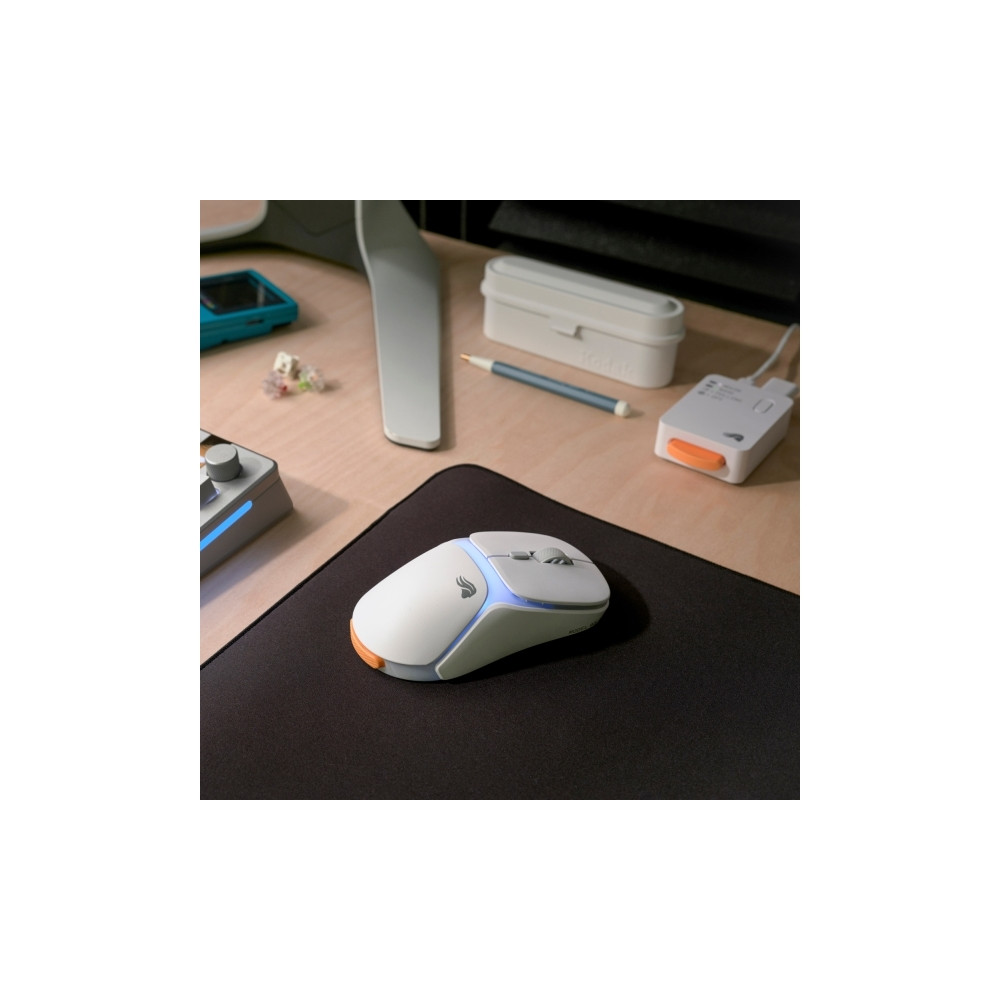 Produktbild för Glorious Gaming Model O3 Wireless, högerhand, Optisk, RF Trå...