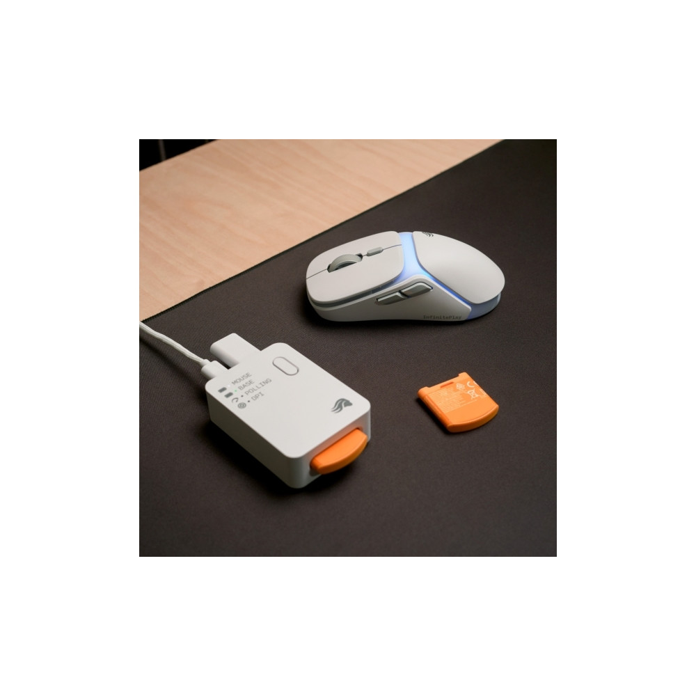 Produktbild för Glorious Gaming Model O3 Wireless, högerhand, Optisk, RF Trå...