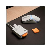 Produktbild för Glorious Gaming Model O3 Wireless, högerhand, Optisk, RF Trå...