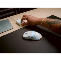 Produktbild för Glorious Gaming Model O3 Wireless, högerhand, Optisk, RF Trå...