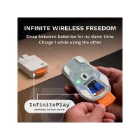 Produktbild för Glorious Gaming Model O3 Wireless, högerhand, Optisk, RF Trå...