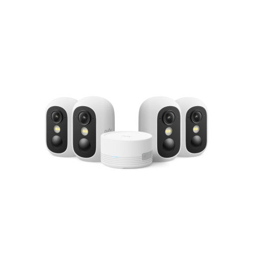 Eufy Eufy eufyCam C35 - 4 kamerakit - nätverksövervakningskamera - med HomeBase Mini