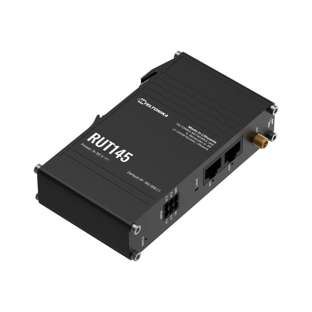 Produktbild för Teltonika RUT145 - trådlös router - Wi-Fi - DIN-skenmonterbar