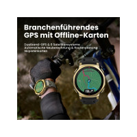Produktbild för Amazfit T-rex 3 Pro, 3,35 cm (1.32"), AMOLED, Pekskärm, 16 G...