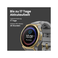 Produktbild för Amazfit T-rex 3 Pro, 3,35 cm (1.32"), AMOLED, Pekskärm, 16 G...