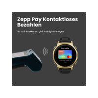 Produktbild för Amazfit T-rex 3 Pro, 3,35 cm (1.32"), AMOLED, Pekskärm, 16 G...