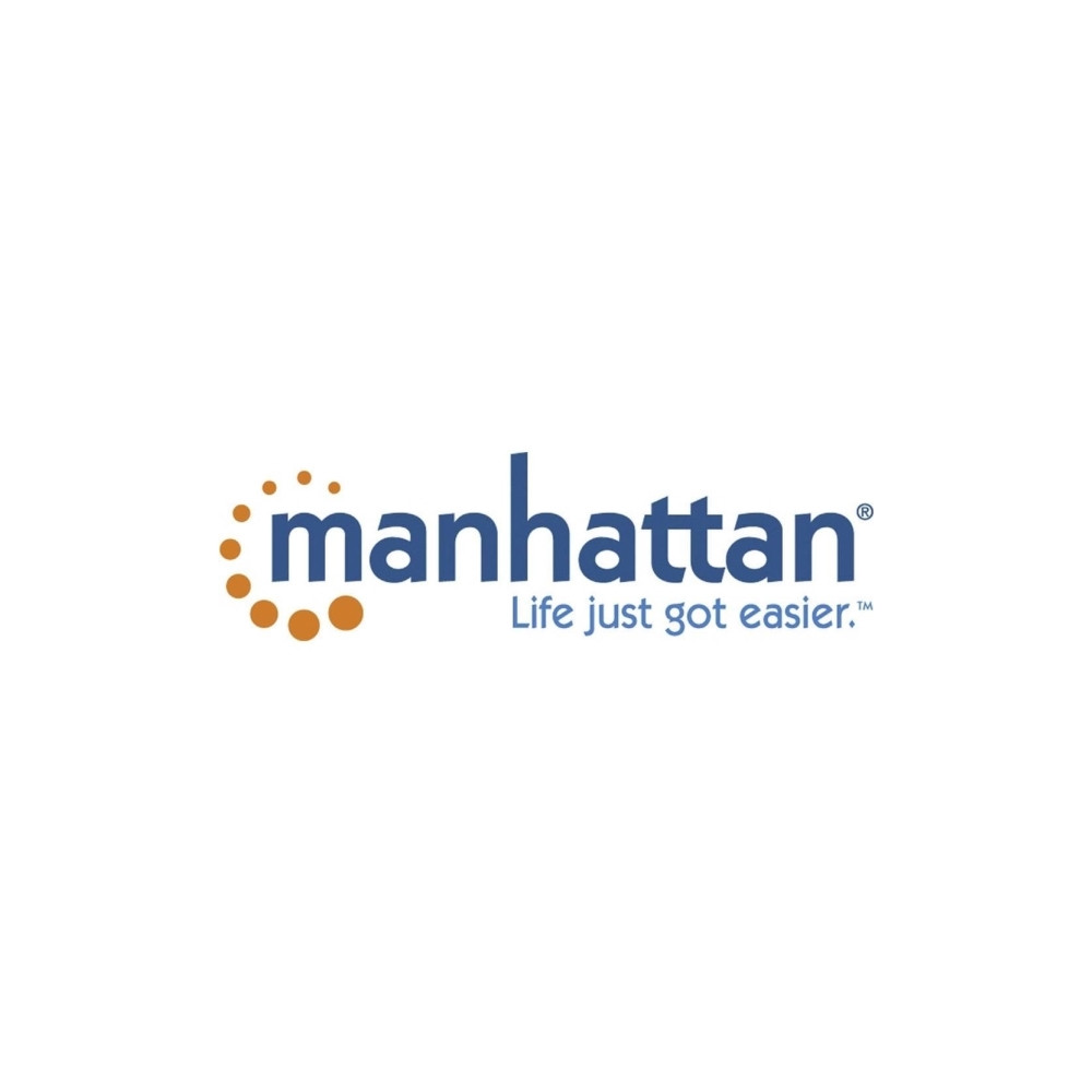 Produktbild för Manhattan USB-A to USB-A Cable, 1.8m, Male to Male, Black, 480 Mbps (USB 2.0), Hi-Speed USB, Lifetime Warranty, Polybag - USB-kabel - USB till USB - 1.8 m