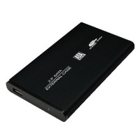 Produktbild för LogiLink Enclosure 2,5 inch S-ATA HDD USB 2.0 Alu - förvaringslåda - SATA 1.5Gb/s - USB 2.0