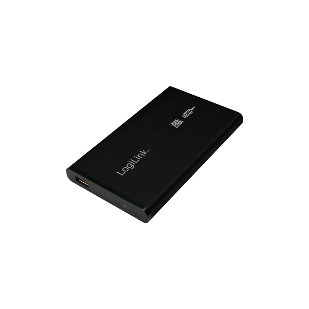 Produktbild för LogiLink Enclosure 2,5 inch S-ATA HDD USB 2.0 Alu - förvaringslåda - SATA 1.5Gb/s - USB 2.0