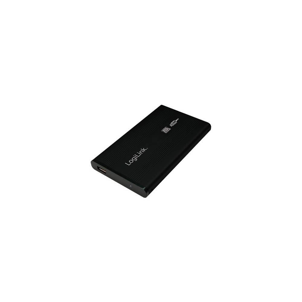 Produktbild för LogiLink Enclosure 2,5 inch S-ATA HDD USB 2.0 Alu - förvaringslåda - SATA 1.5Gb/s - USB 2.0