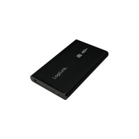 Produktbild för LogiLink Enclosure 2,5 inch S-ATA HDD USB 2.0 Alu - förvaringslåda - SATA 1.5Gb/s - USB 2.0