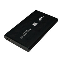 Produktbild för LogiLink Enclosure 2,5 inch S-ATA HDD USB 2.0 Alu - förvaringslåda - SATA 1.5Gb/s - USB 2.0