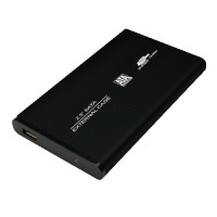 Produktbild för LogiLink Enclosure 2,5 inch S-ATA HDD USB 2.0 Alu - förvaringslåda - SATA 1.5Gb/s - USB 2.0