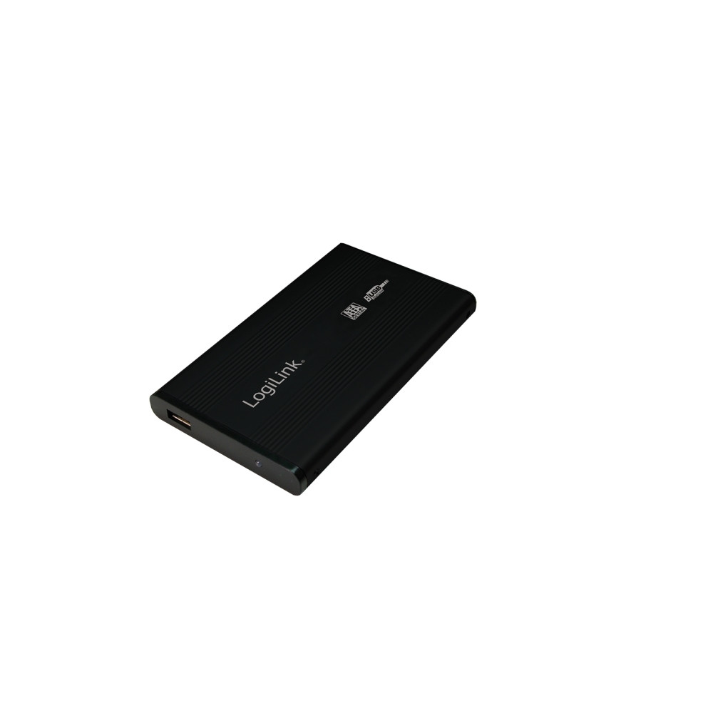 Produktbild för LogiLink Enclosure 2,5 inch S-ATA HDD USB 2.0 Alu - förvaringslåda - SATA 1.5Gb/s - USB 2.0