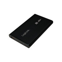 Produktbild för LogiLink Enclosure 2,5 inch S-ATA HDD USB 2.0 Alu - förvaringslåda - SATA 1.5Gb/s - USB 2.0