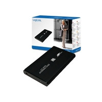 Produktbild för LogiLink Enclosure 2,5 inch S-ATA HDD USB 2.0 Alu - förvaringslåda - SATA 1.5Gb/s - USB 2.0