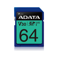 Produktbild för ADATA Premier Pro - flash-minneskort - 64 GB - SDXC UHS-I