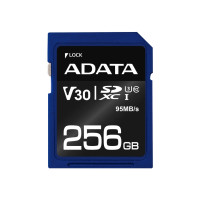 Produktbild för ADATA Premier Pro - flash-minneskort - 256 GB - SDXC UHS-I