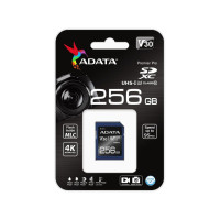 Produktbild för ADATA Premier Pro - flash-minneskort - 256 GB - SDXC UHS-I