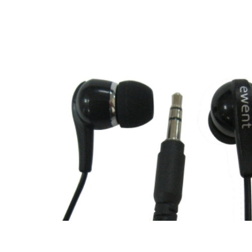 EWENT EW3584 - hörlurar - 3,5 mm kontakt - Streaming