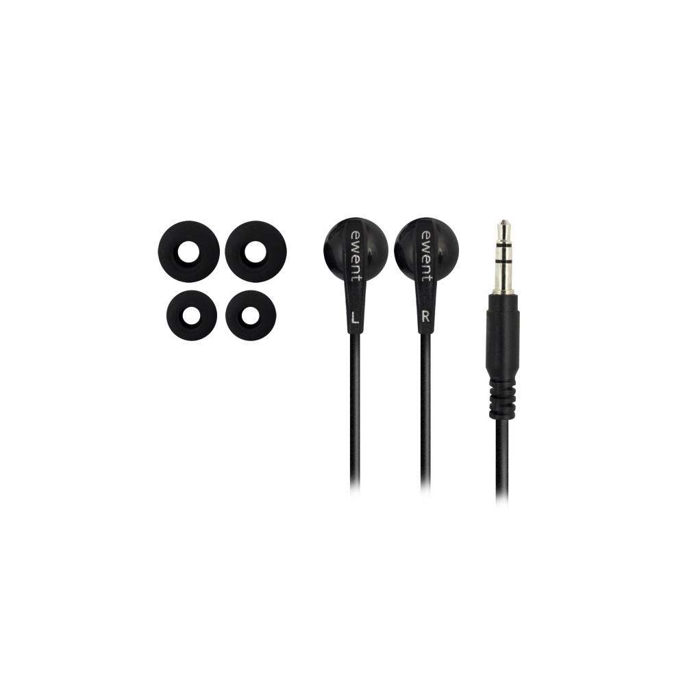 Produktbild för Ewent EW3584 - hörlurar - 3,5 mm kontakt
