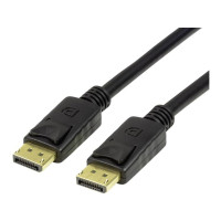 Produktbild för LogiLink - DisplayPort-kabel - DisplayPort till DisplayPort - 1 m