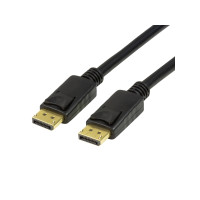 Produktbild för LogiLink - DisplayPort-kabel - DisplayPort till DisplayPort - 1 m