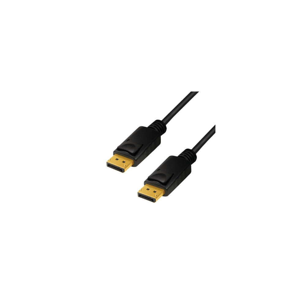 Produktbild för LogiLink - DisplayPort-kabel - DisplayPort till DisplayPort - 1 m