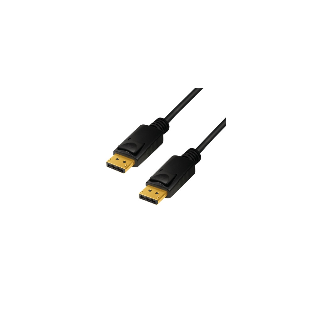 Produktbild för LogiLink - DisplayPort-kabel - DisplayPort till DisplayPort - 1 m