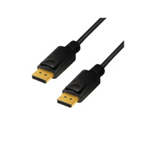Produktbild för LogiLink - DisplayPort-kabel - DisplayPort till DisplayPort - 1 m